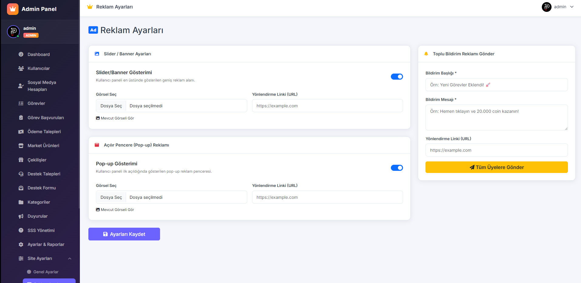 Dashboard Önizleme 6