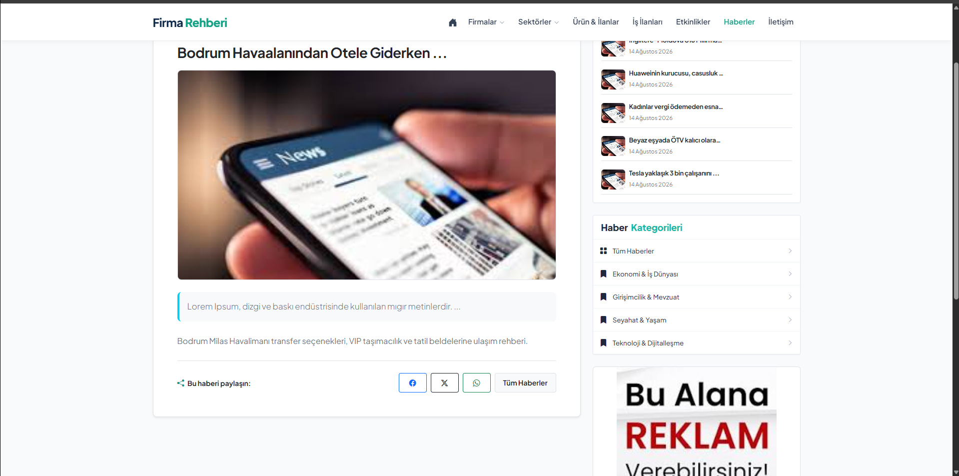 FİRMA REHBERİ YAZILIMI Önizleme 4