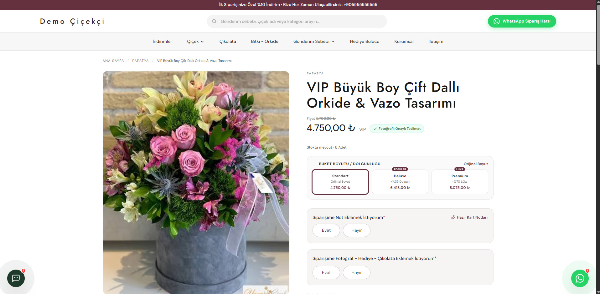ÇİÇEKÇİ YAZILIMI Önizleme 4