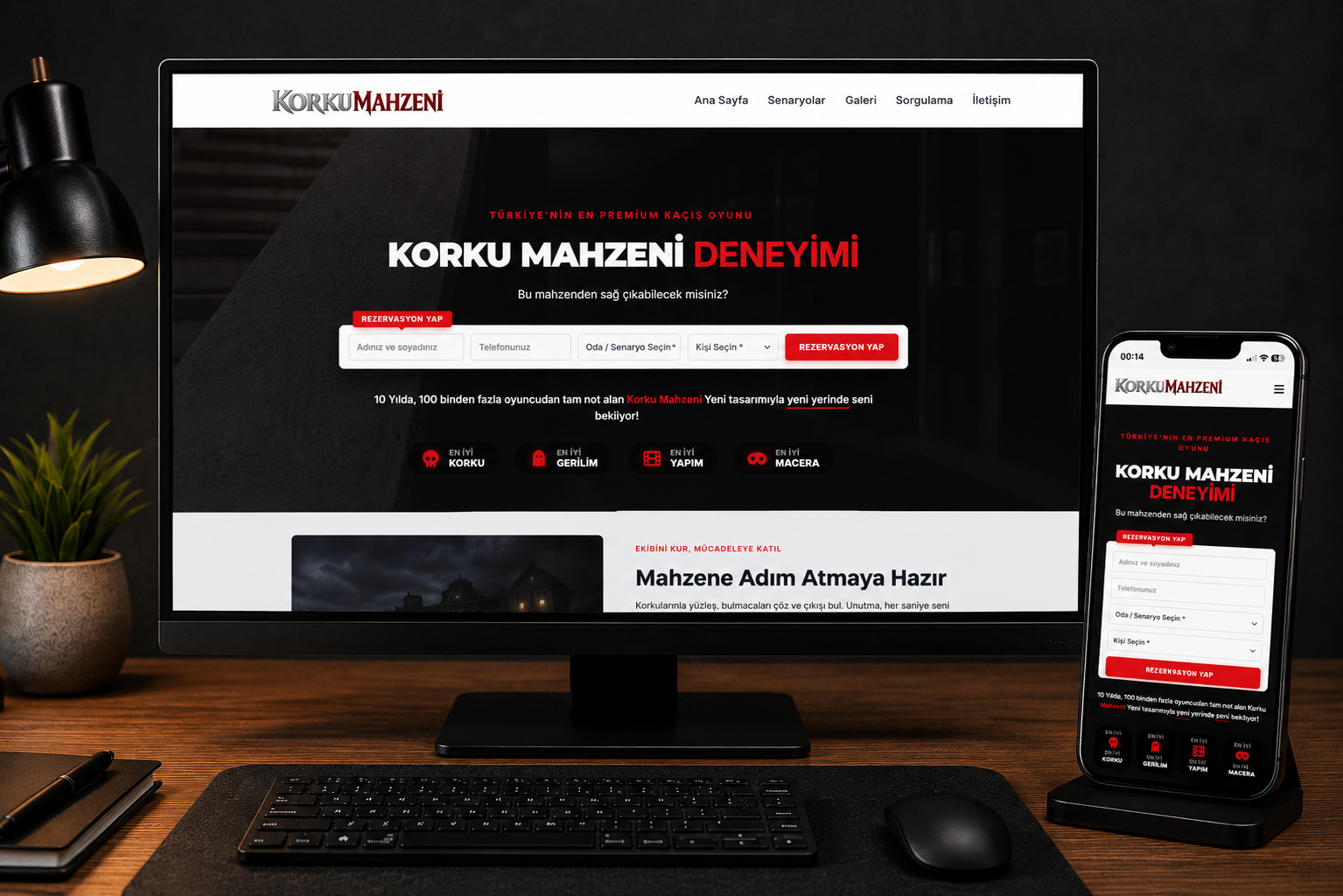 KORKU EVİ YAZILIMI